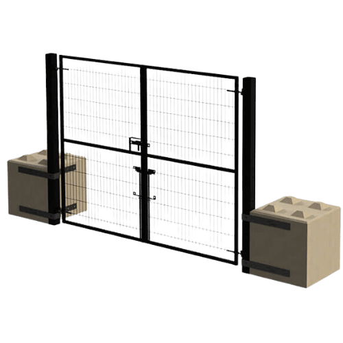 Temporary Site Gates Concrete
